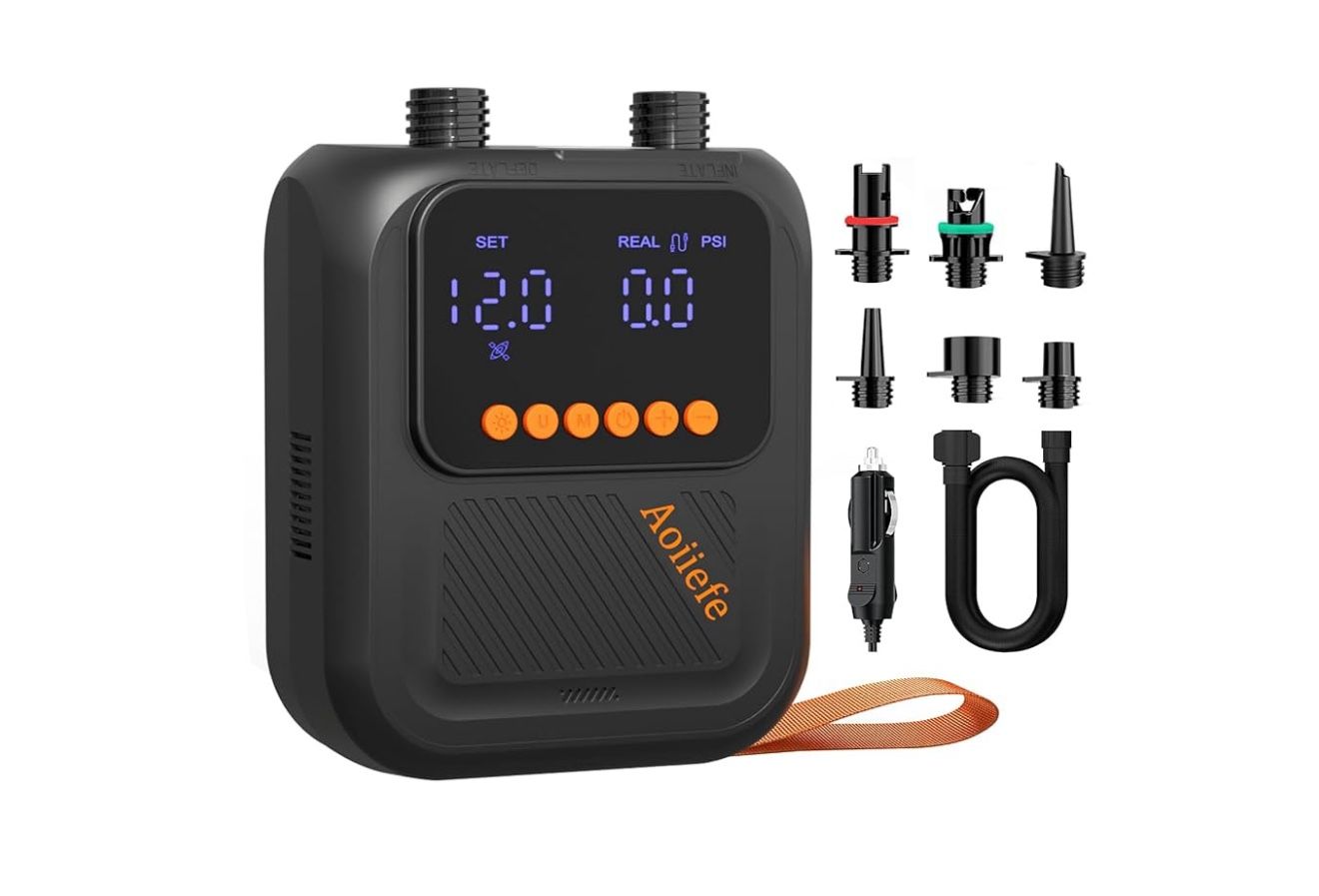 SmartDawn rechargeable electric paddle board pump