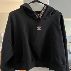 Adidas Crop Throw Over Sweater 