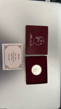 1982 proof silver Washington half dollar