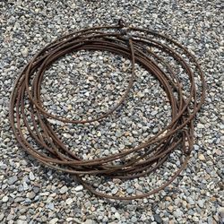 ** 85+ FT 5/8” STEEL CABLE W/ENDS**