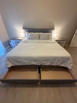 BED FRAME & MATTRESS ** This is a steal