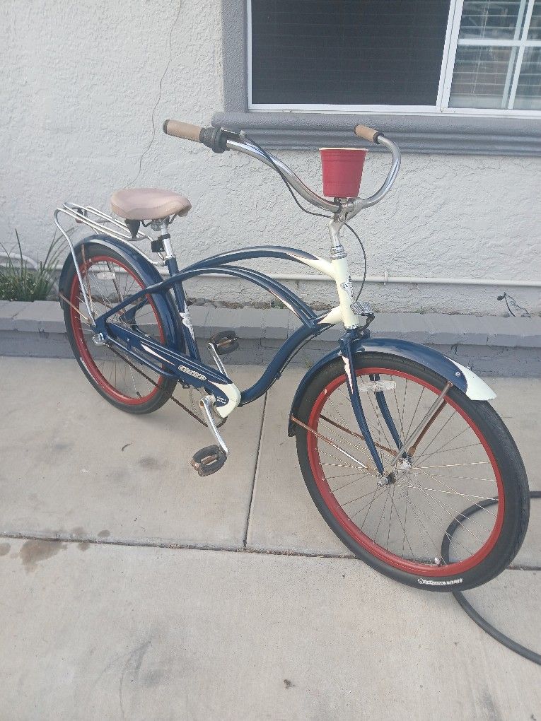 Men's 26" Electra Super Deluxe 3i Beach Cruiser Bike