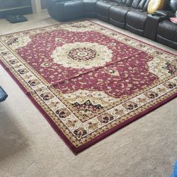 Area RUG 9 Feet X 12.5 Feet with 6ft runner