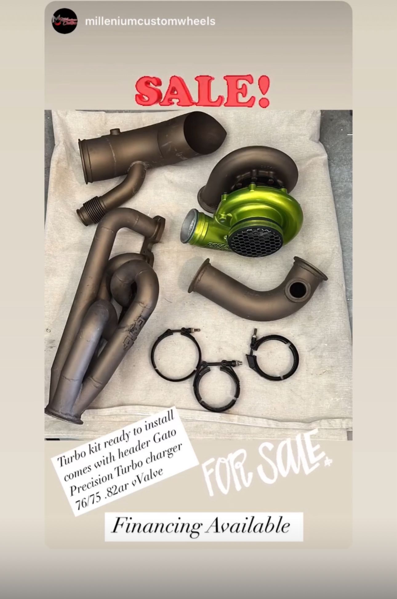 Presicion Turbo Kit 76/75.