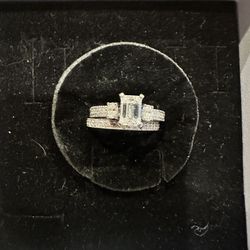 Diamond Engagement & Wedding Band