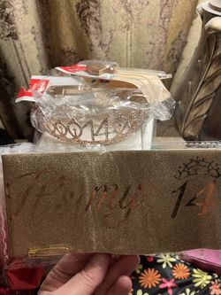 14 Yr Old Happy Birthday Crown And Sash