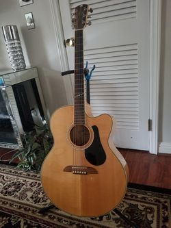 ALVAREZ AJ60SC ARTIST SERIES JUMBO ACOUSTIC ELECTRIC GUITAR
