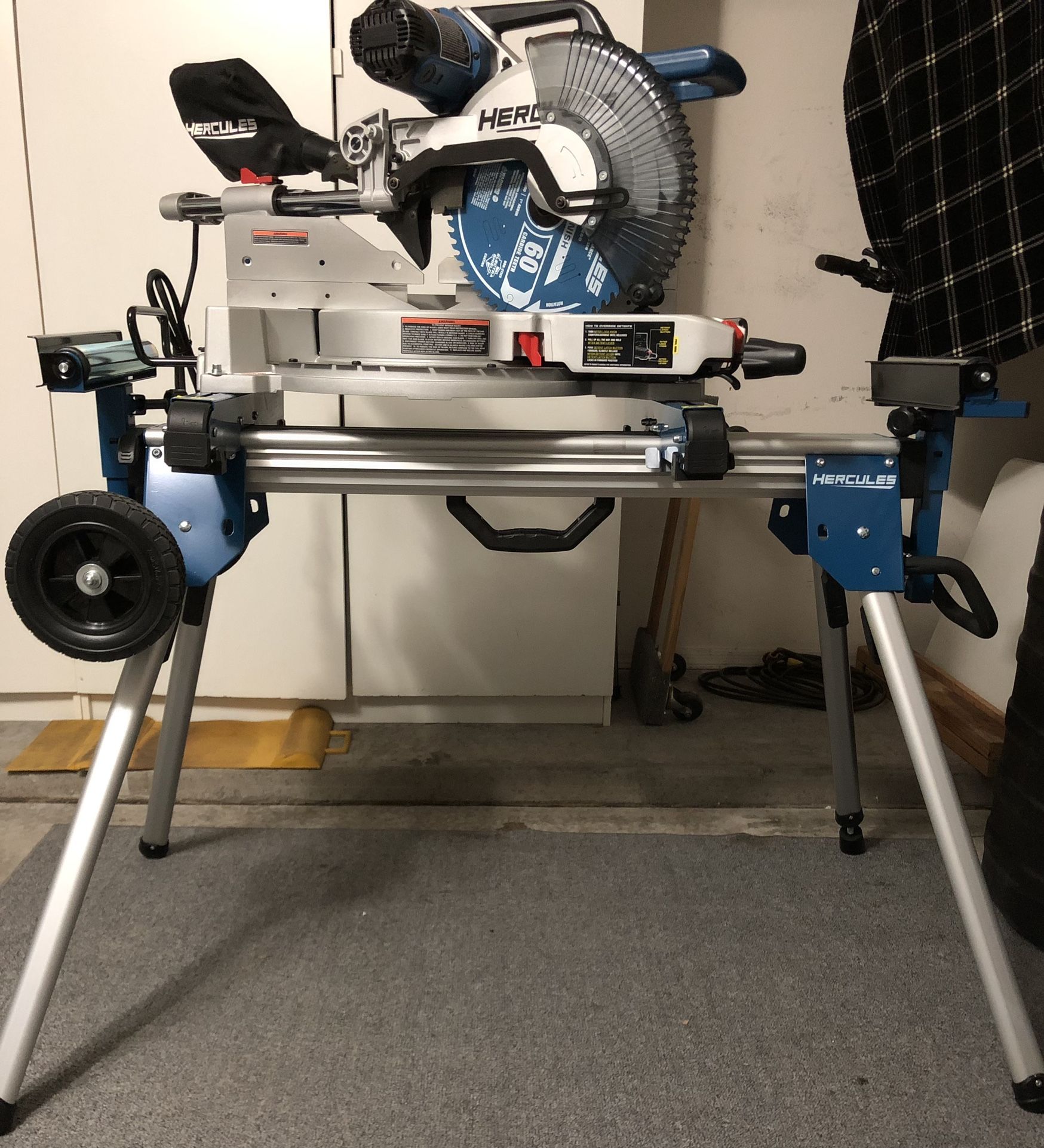Hercules 12” Miter Saw W Stand for Sale in Sun City, AZ OfferUp