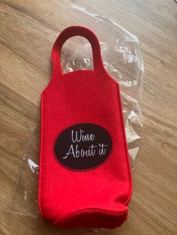 Wine Bottle Tote Bag - New