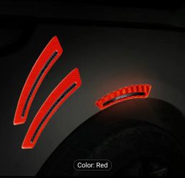 Car Reflective Strips Adhesive 2 Pcs. NEW