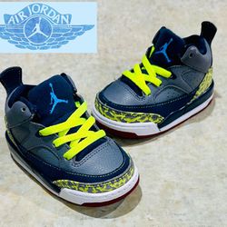Air Jordan Son Of Mars Low ‘Cool Grey/Blue/Red [599928-012]  SIZE: 5C (TODDLER) CM: 11  PRICE IS FIRM**
