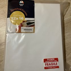 Markin Arts Stretched Canvas 12x16" 5 Pack 