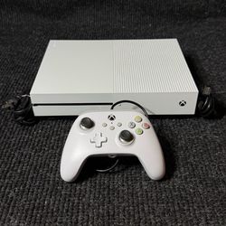 Xbox One S 1TB Console with Cables and Controller