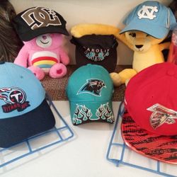🏈ALL For $10! NFL, College Hats - NC Tarheels, Tennessee Titans, Carolina Panthers, Atlanta Falcons, DC