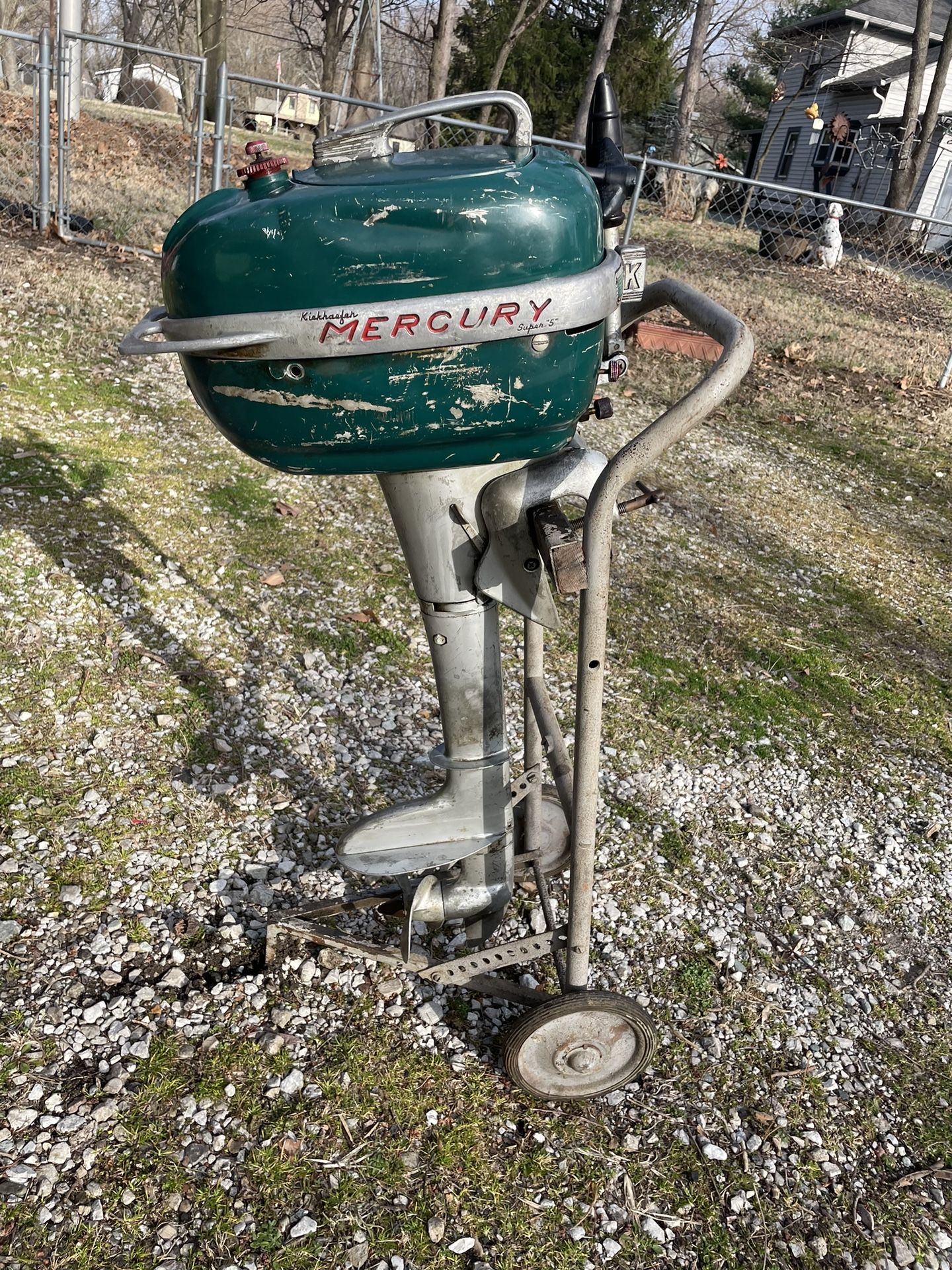 Mercury 5hp Outboard Boat Motor 