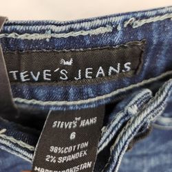 Steve's Jeans.  Boys Size (6) Thumbnail