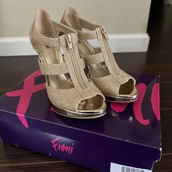 Womens Gold Shoes  