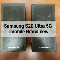 Samsung S20 ULTRA 5G TMOBILE BRAND NEW 