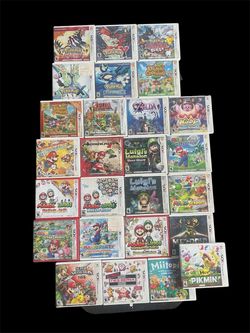 Nintendo 3DS Game Lot – 27 Games