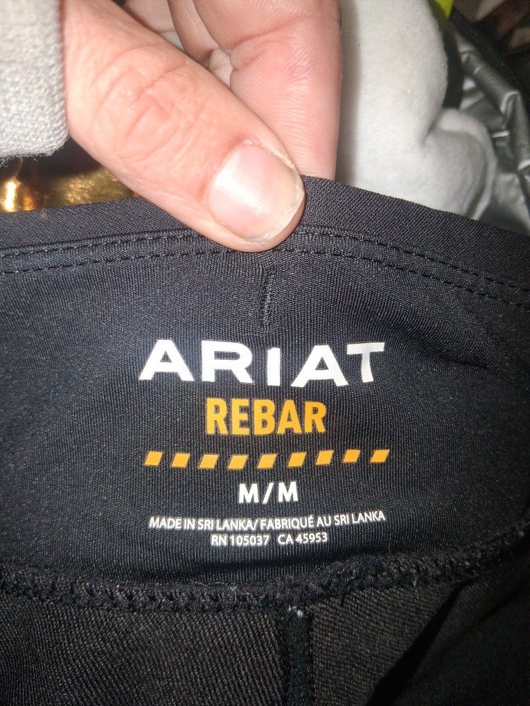 Women's Ariat Black Rebar Work Pants