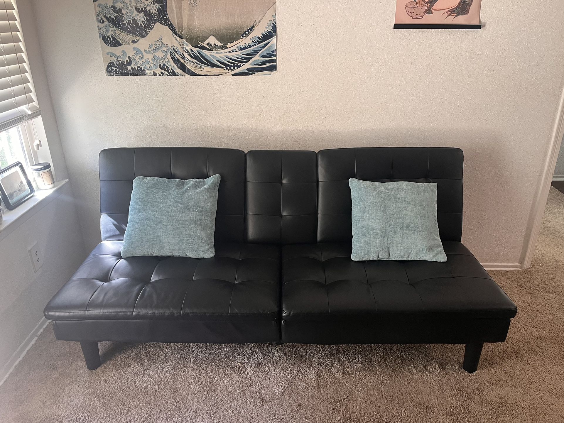 Black Futon For Sell