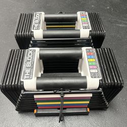 PowerBlock The Block 45 LB Adjustable Dumbbells