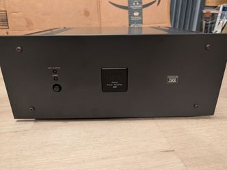 Vintage stereo power amplifier Nad 208 THX made in England .