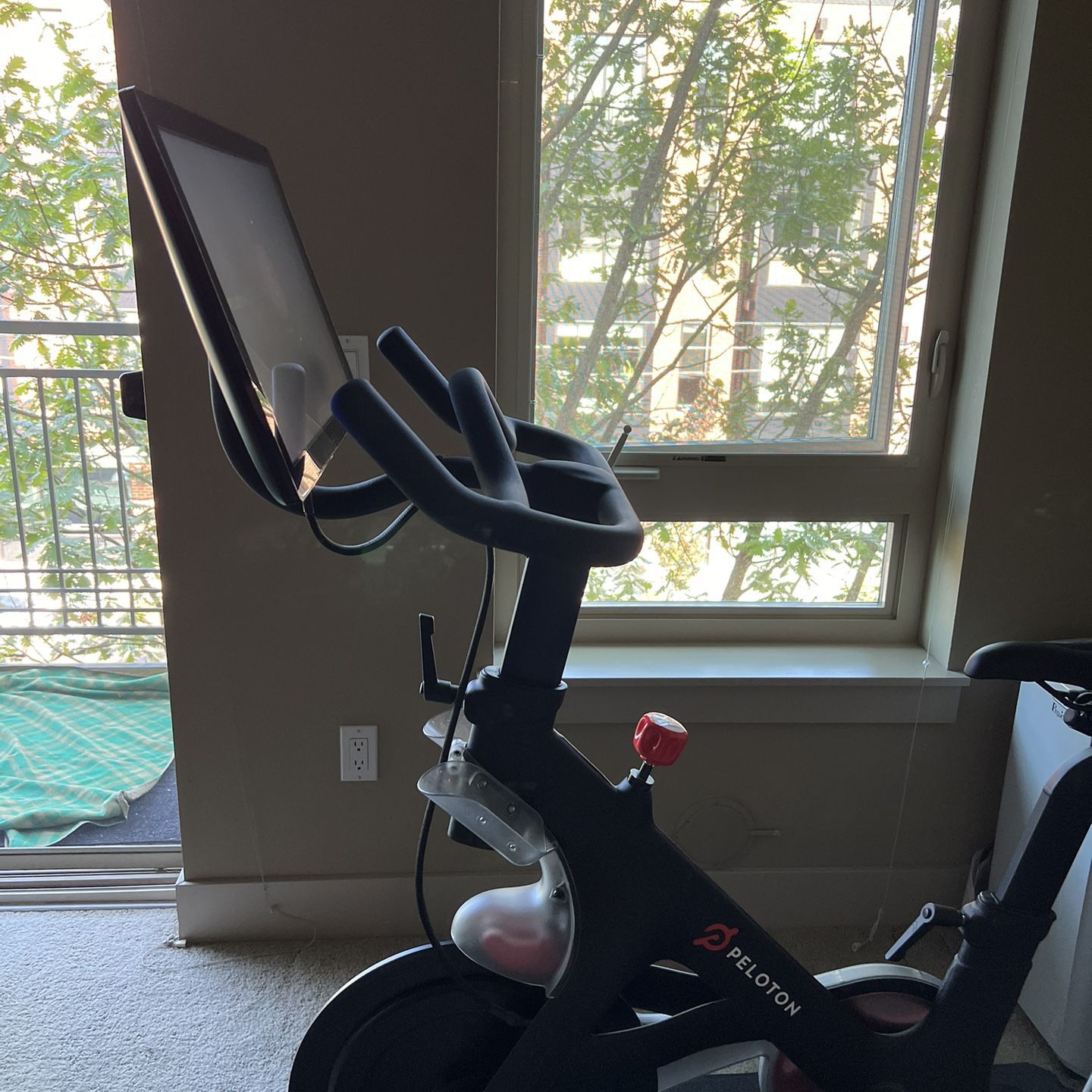 Great Deal!  $600 Gently Used Peloton Bike and Shoes