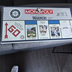 Collectors Monopoly Seattle Mariners 