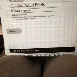Quilted Adults Briefs