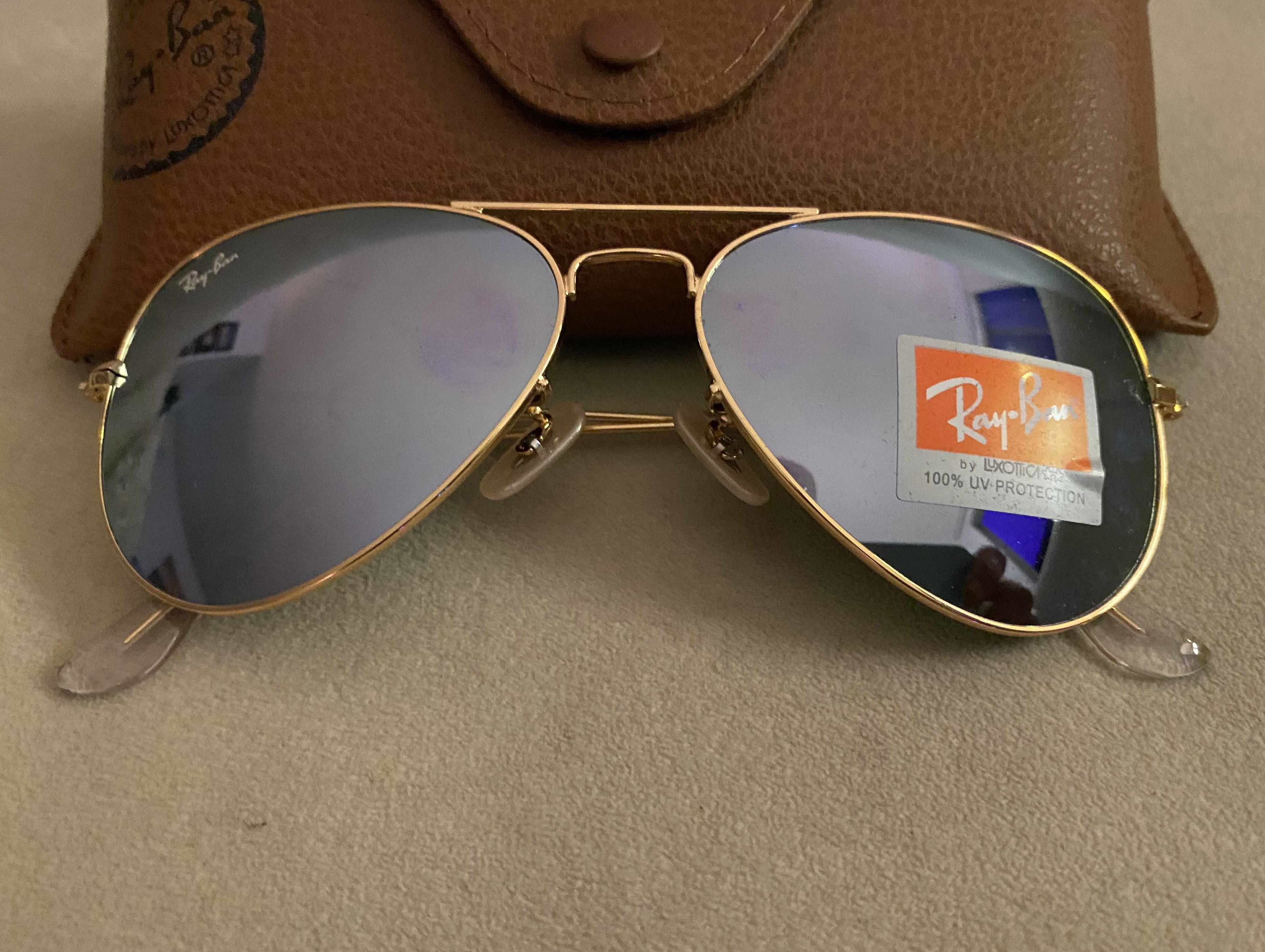 Brand New Authentic RayBan Aviator Sunglasses