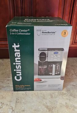 Cuisinart 2-in-1 Coffeemaker, 12 Cup Capacity, Single Serve, Hot or Iced