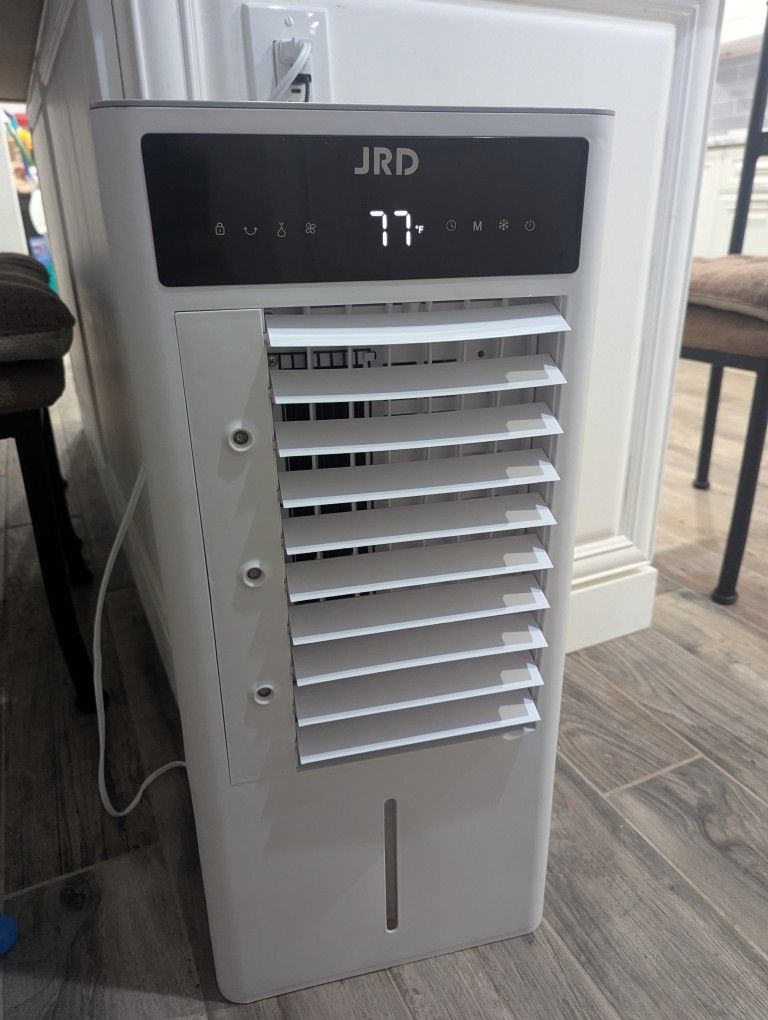 JRD 3-IN-1 Evaporative Air Cooler, 80° Oscillation Air Cooler