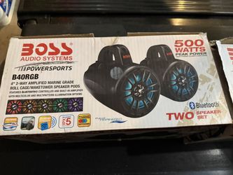 BOSS Boat speakers