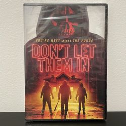 Don’t Let Them In DVD NEW SEALED Horror Movie Unrated 2019