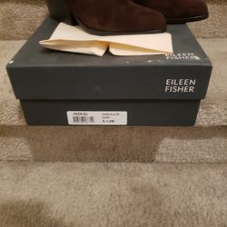 Eileen Fisher Brown Boots