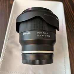Tamaron Sony 24mm Full Frame FE Camera Lense