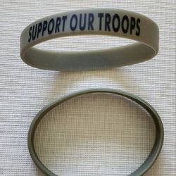 MILITARY  WRIST  BANDS 