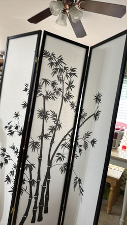 Room divider 70 inches high x 17.25 inches wide