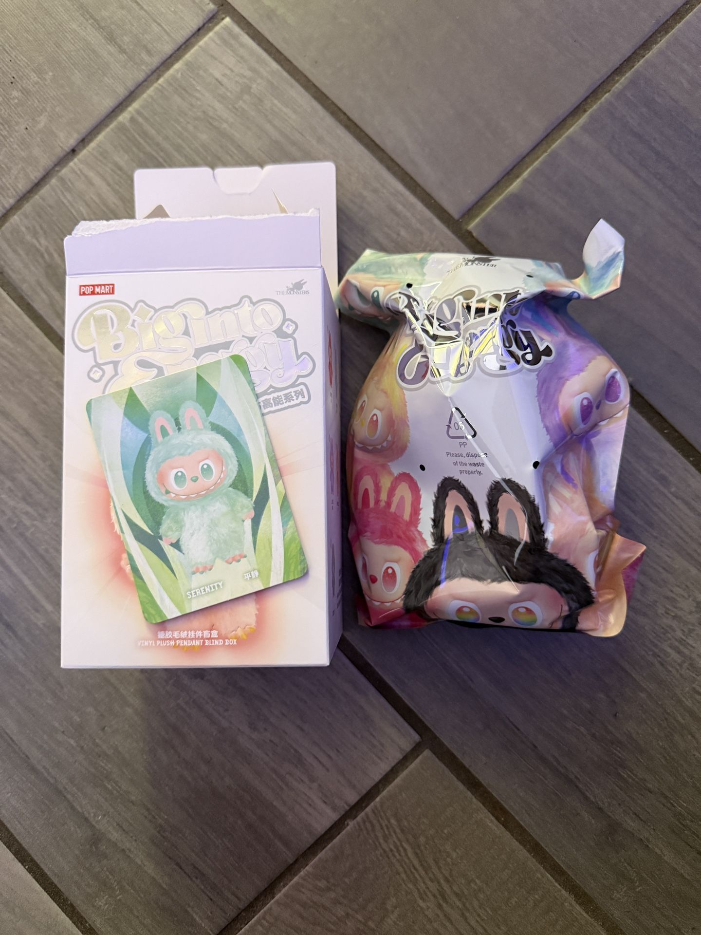 Labubu Big Into Energy Serenity Sealed Bag -Authentic Pop Mart (USA - Ship Fast)