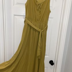Mustard Yellow Dress