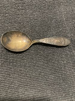 Vintage Silver Baby Spoon