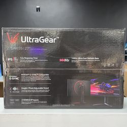 LG Ultragear 27” Gaming Monitor (27GN65S)