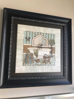 Nice Frame For Bathroom