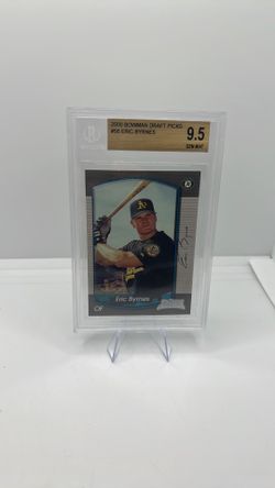 2000 Bowman Draft Picks Eric Byrnes #56 BECKETT Gem Mint 9.5