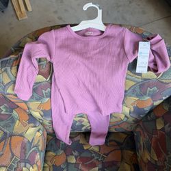 Carter's Just One You• Baby Girls' Thermal Sweatshirt and Jogger Pants Set