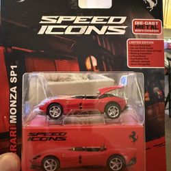 NEW 2025 Maisto Speed Icons *FERRARI MONZA SP1* Roadster - Limited Edition