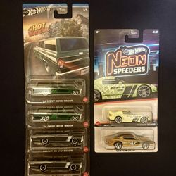 HW’s Hot Wagons, Neon Speeders, & Flying Customs 