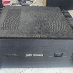 Audio Research Model D300 Power Amplifier- Working 