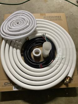 25’ Mini Split Line Set 3/8”- 1-4”